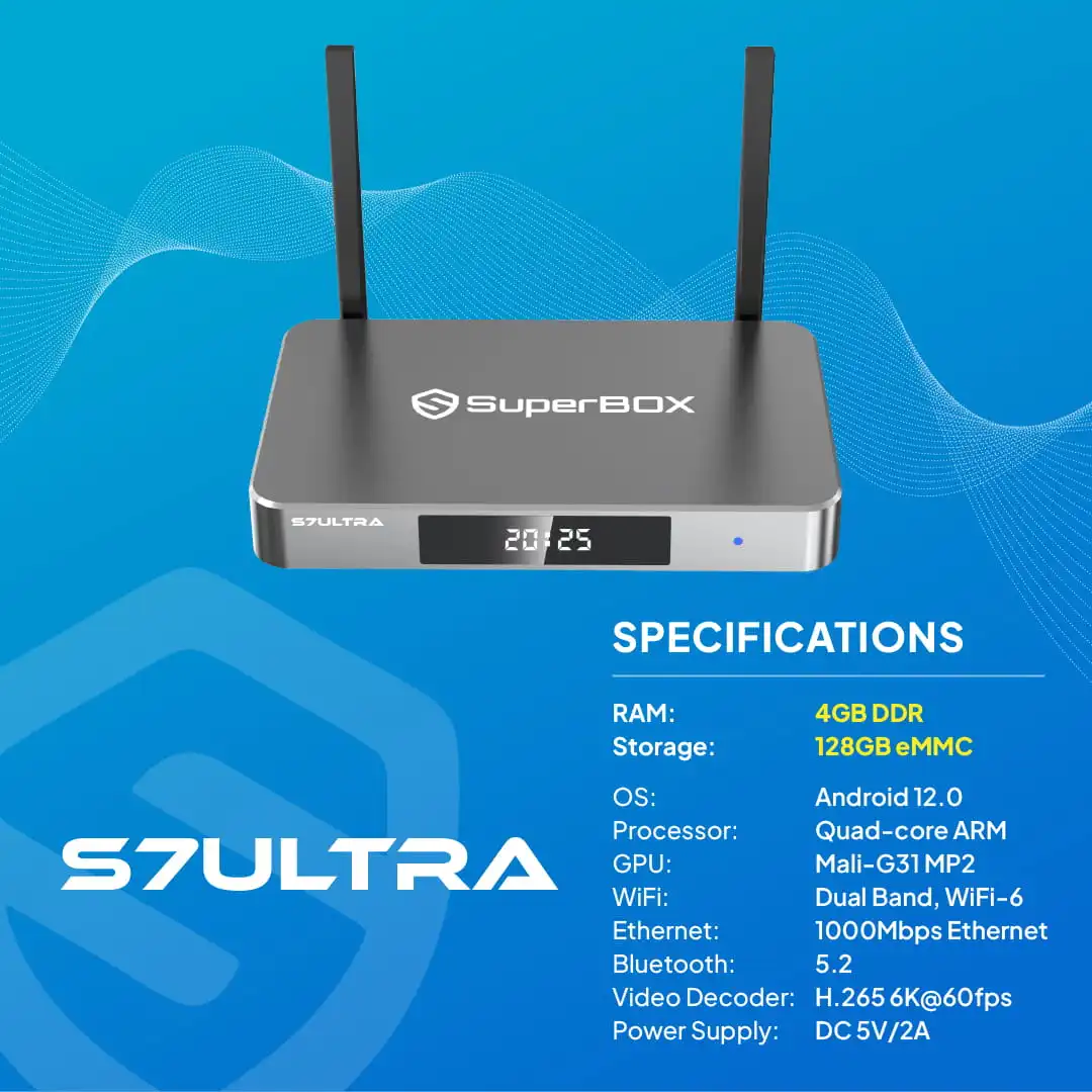 Alternative view of SuperBox S7 Ultra
