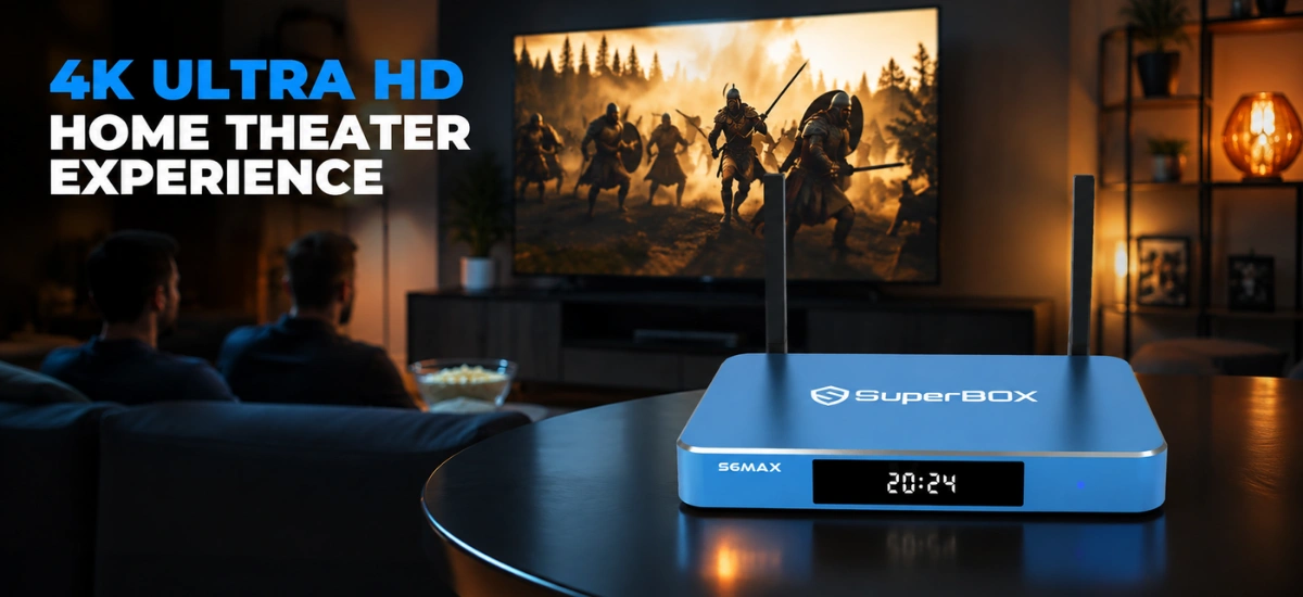 SuperBox S6 Max 25 SuperBox S6 Max 4K Ultra HD home theater experience