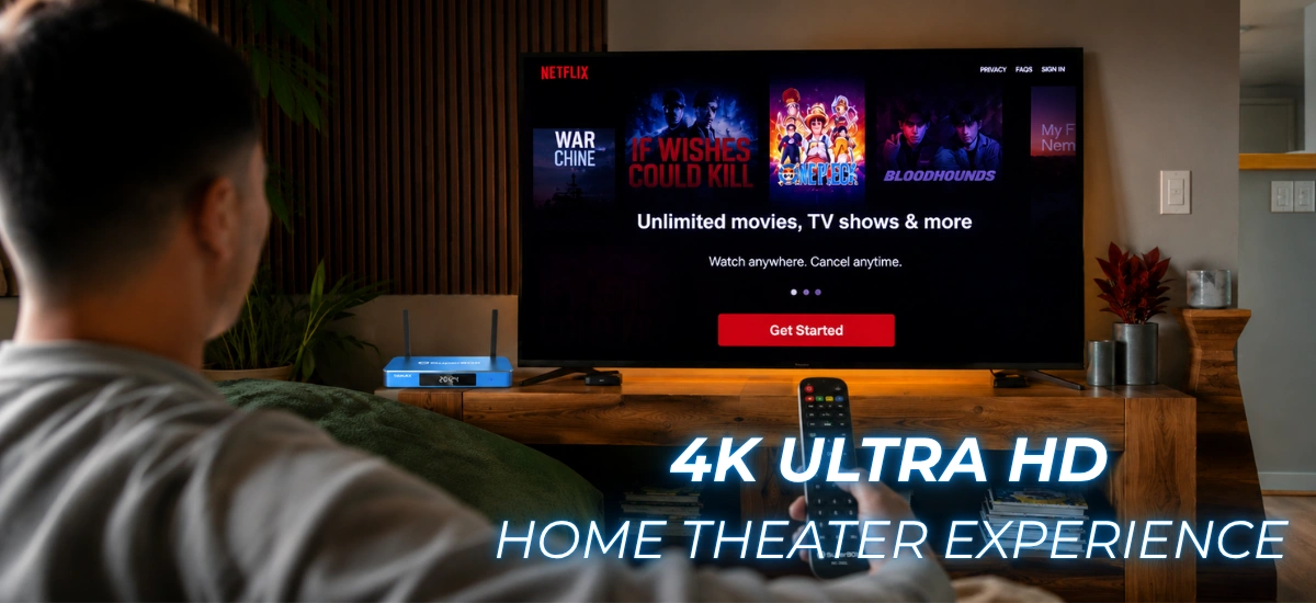 SuperBox S6 Max 37 SuperBox S6 Max delivers immersive 4K Ultra HD home theater entertainment