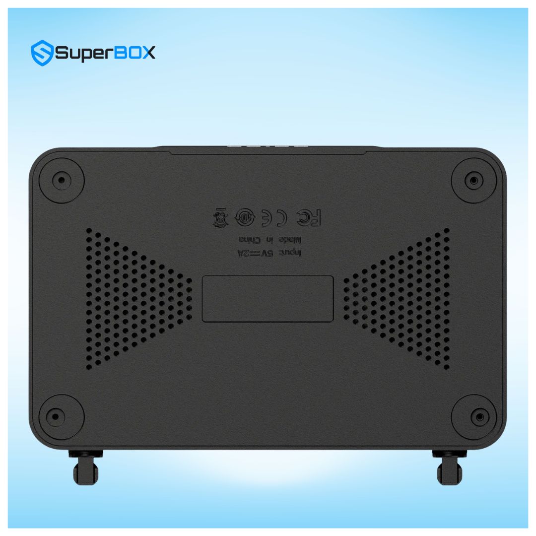 SuperBox S6 Pro cooling system bottom view