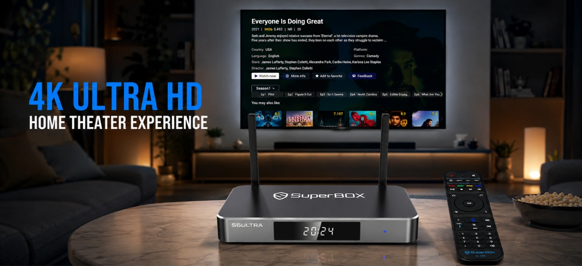 SuperBox S6 Ultra 22 SuperBox S6 Ultra 4K Ultra HD home theater experience