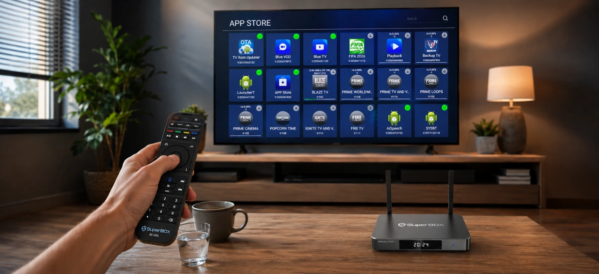 SuperBox S6 Ultra 23 SuperBox S6 Ultra Android 12 Google Play access