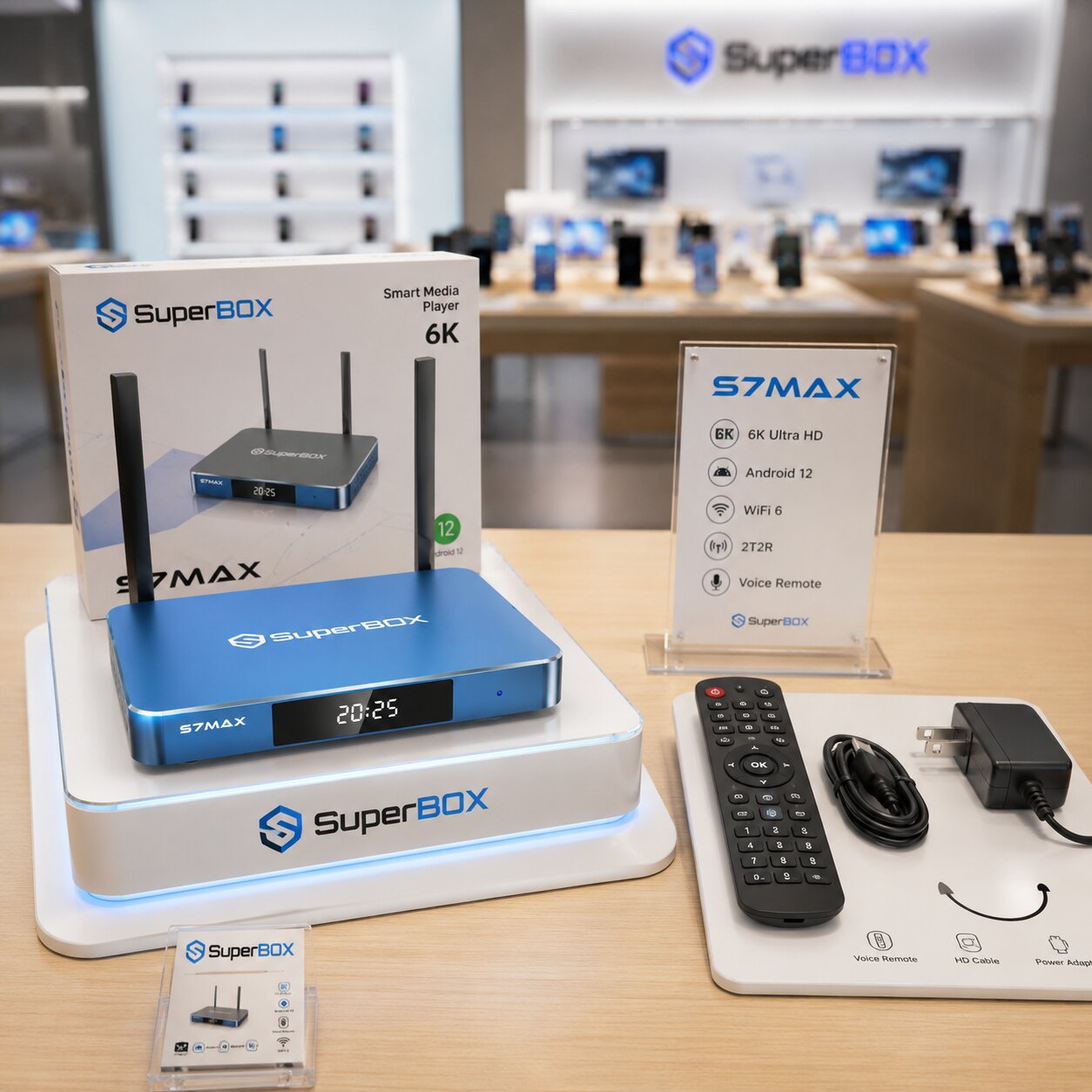 SuperBox S7 Max Combo at SuperBox TV Box Store