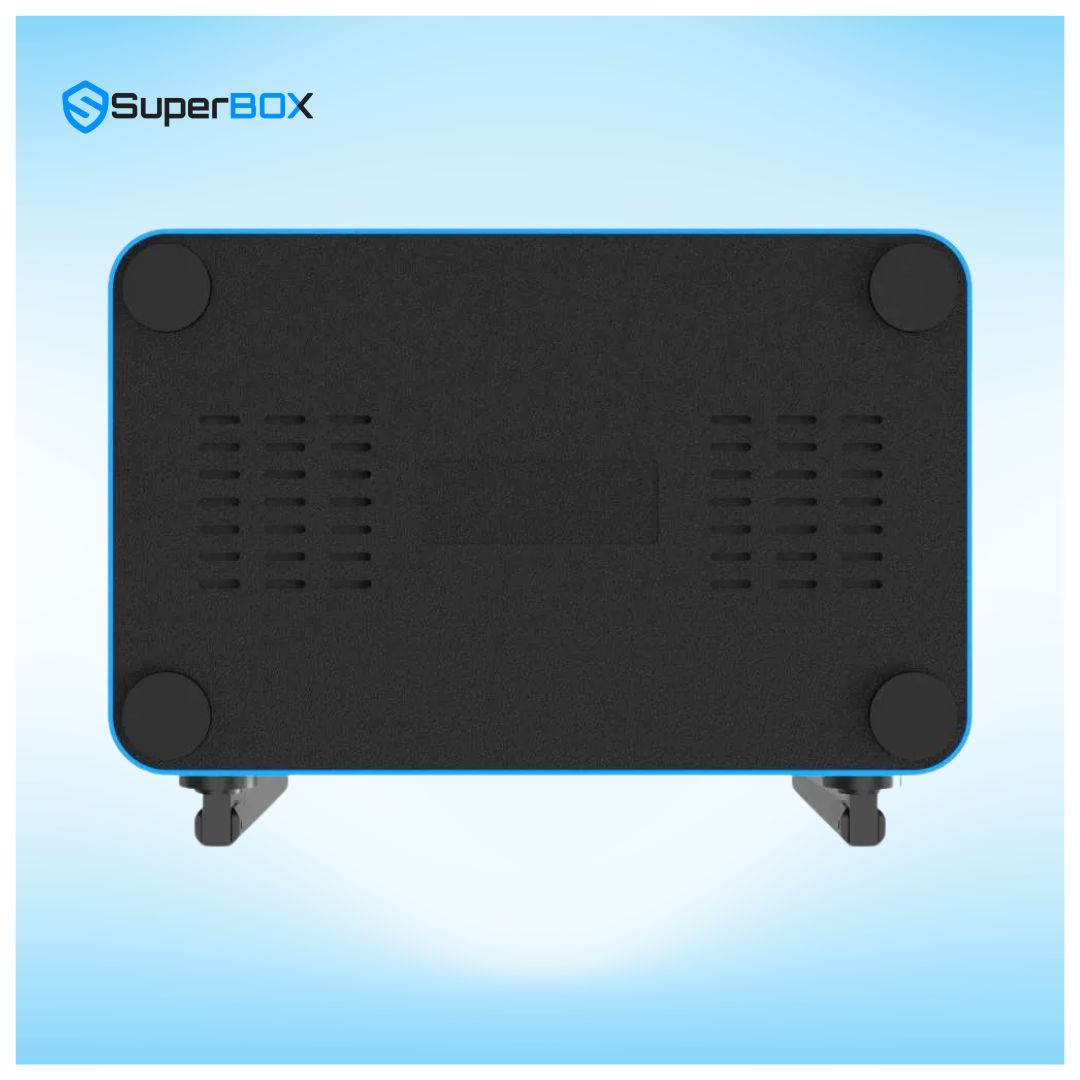 SuperBox S7 Max cooling system bottom view