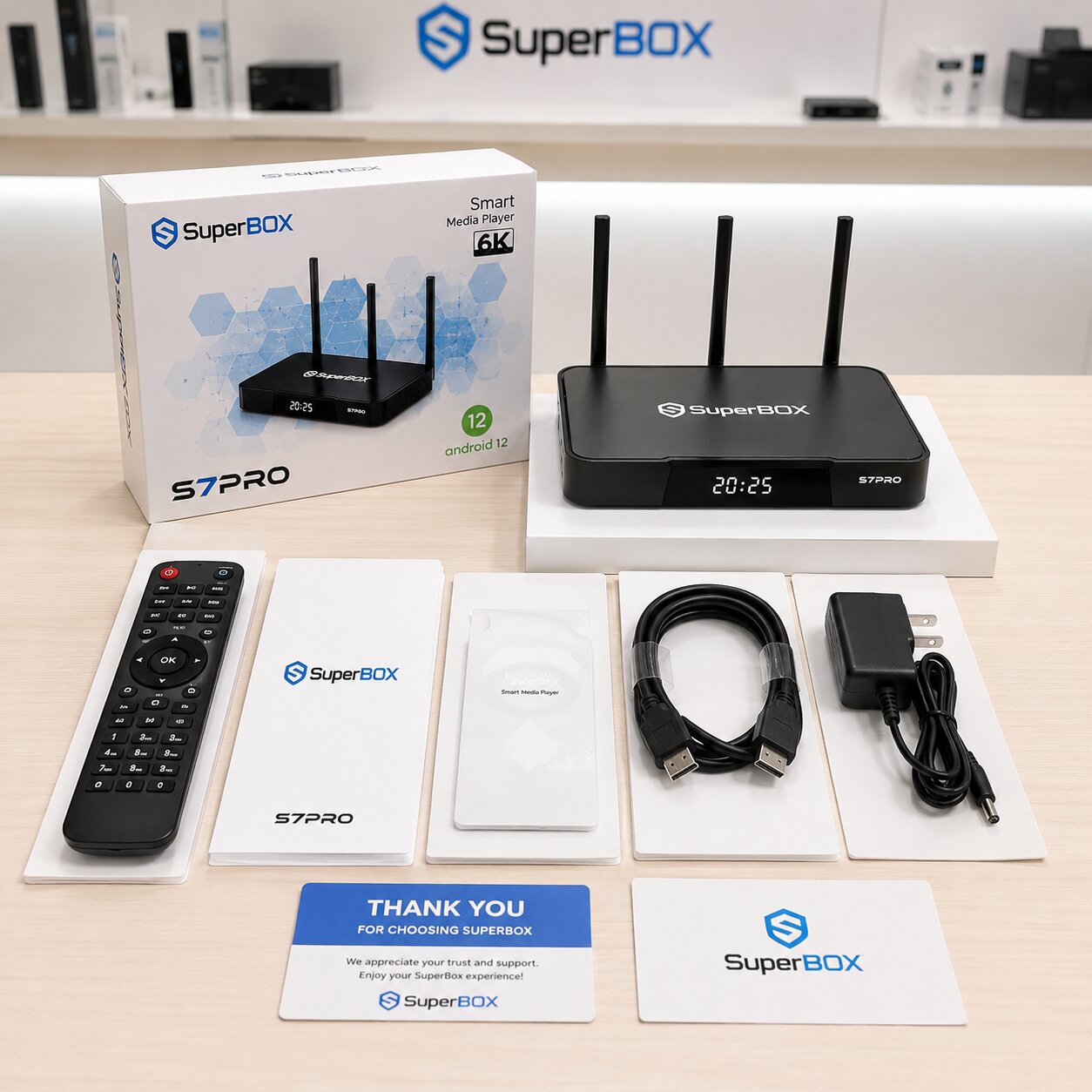 SuperBox S7 Pro Combo at SuperBox TV Box Store