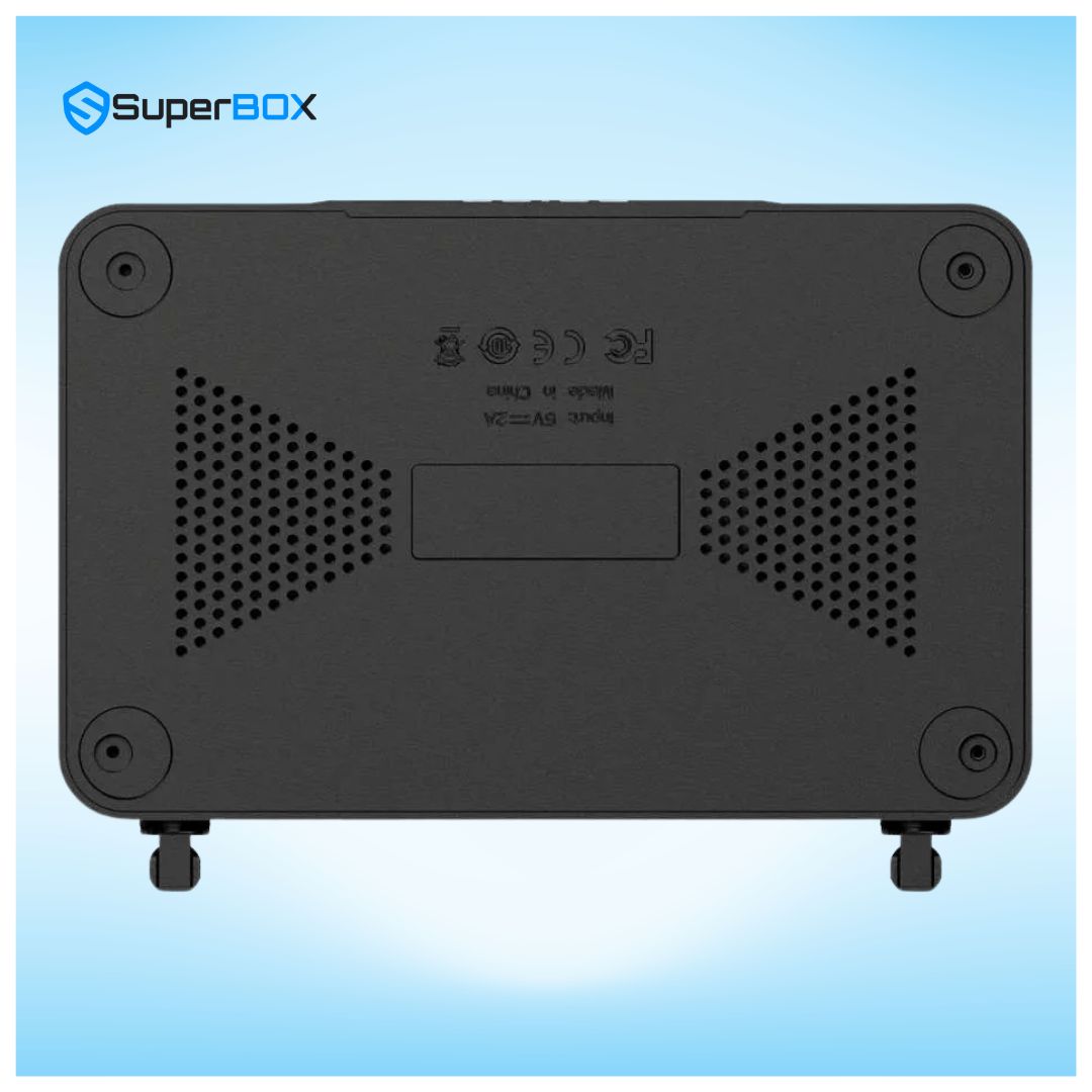 SuperBox S7 Pro cooling system bottom view