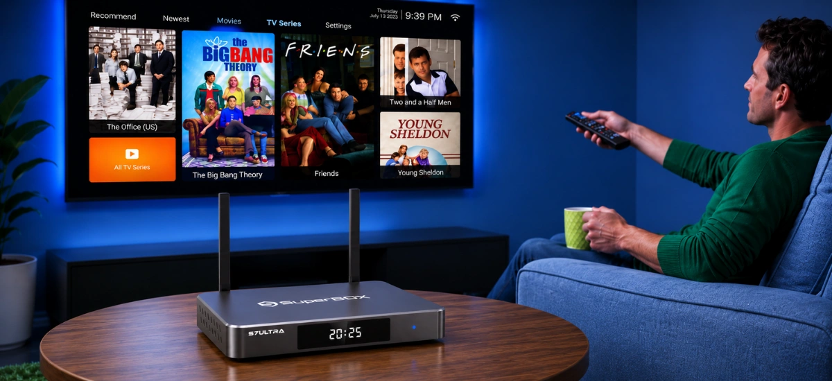SuperBox S7 Ultra 45 SuperBox S7 Ultra Blue VOD feature