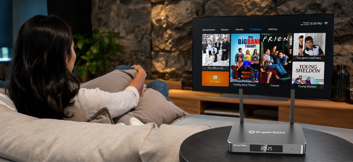 SuperBox S7 Ultra 34 SuperBox S7 Ultra Blue VOD streaming library