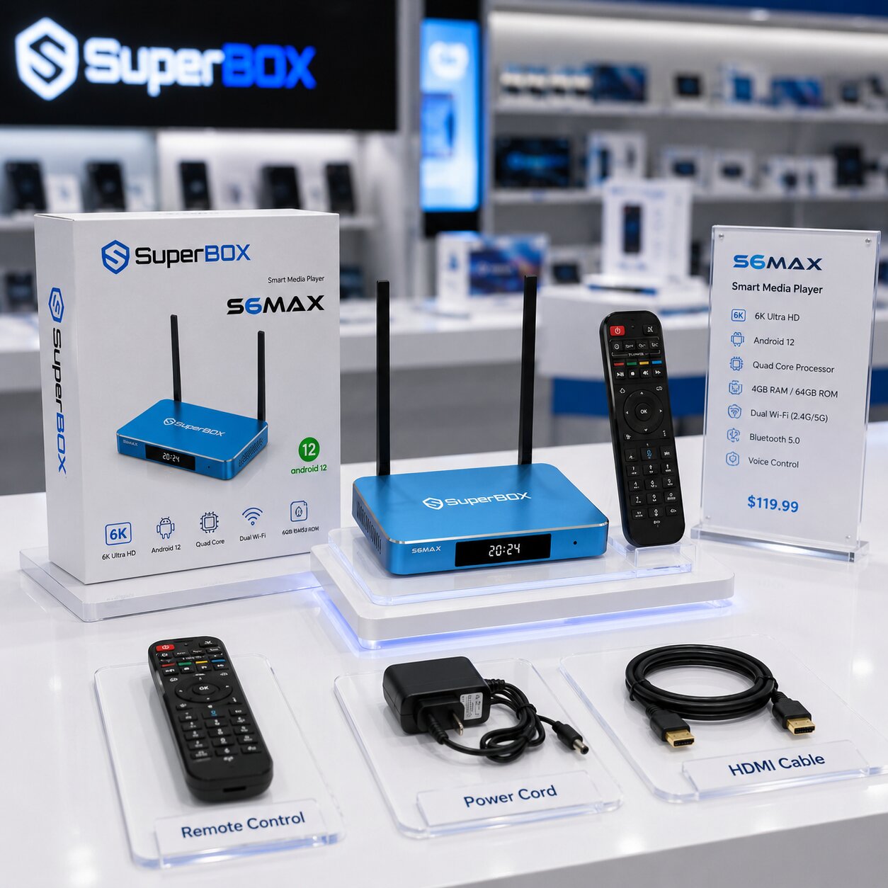 Unboxing the SuperBox S6 Max at the SuperBox TV Box Store