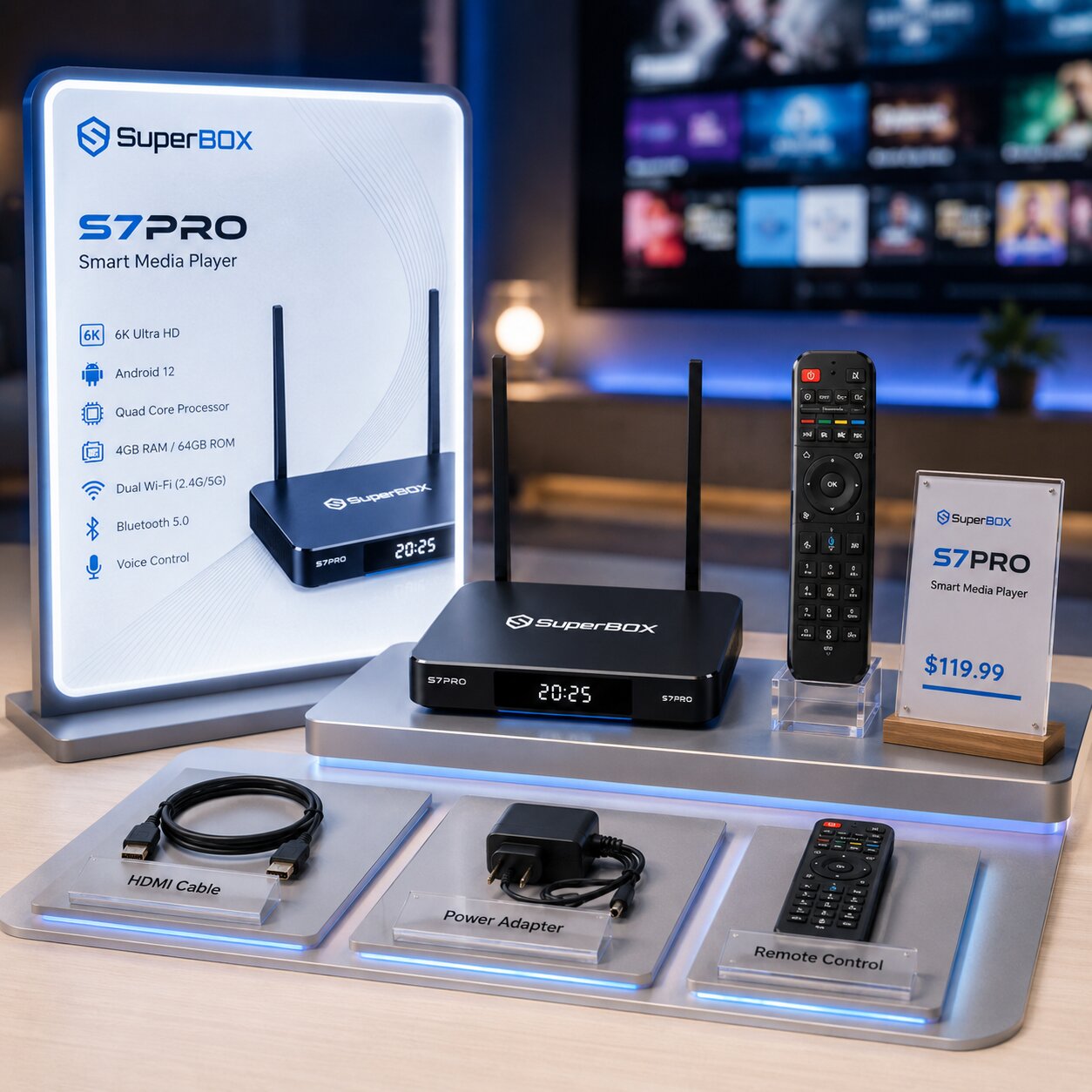 Unboxing the SuperBox S7 Pro at the SuperBox TV Box Store
